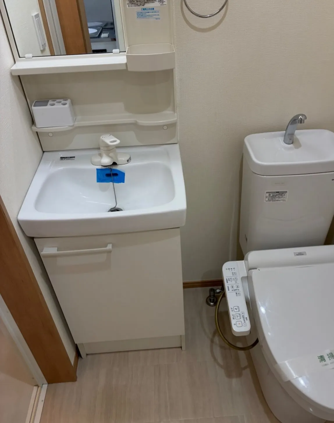 川崎市で退去後の原状回復工事でクリーニングでした。