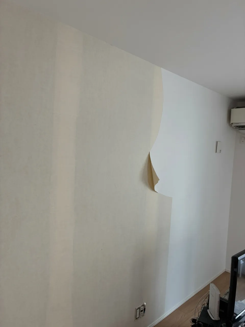 クロスと建具の組み立てです。